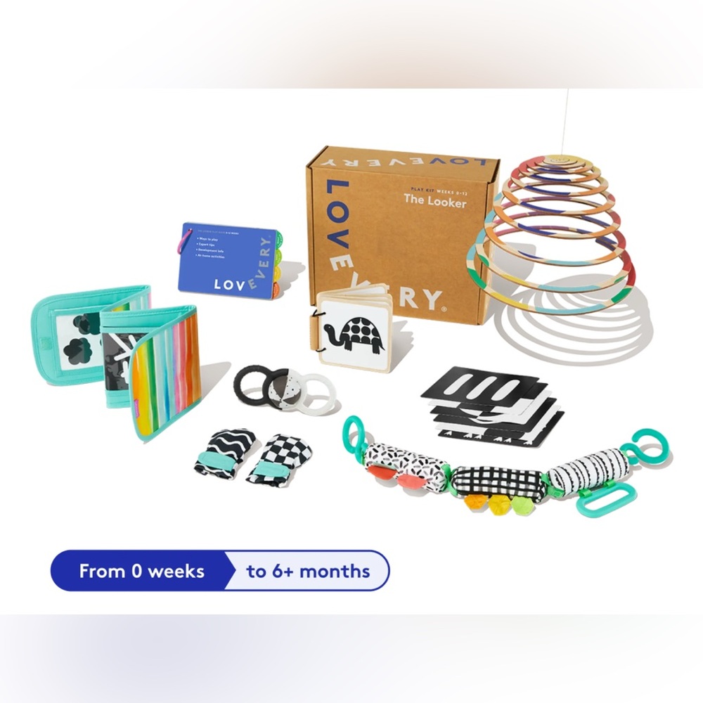 NWT Lovevery - “The Looker” Montessori Play Kit (unopened, in box)